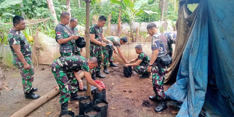 Siasati Pekarangan, Prajurit Koramil 412-10 Tanjung Raja Lomba Demontrasi Plot