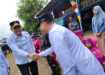 Camat Abung Tengah dan Jajaran Menghadiri Pembukaan TMMD Ke-123 Kodim 0412