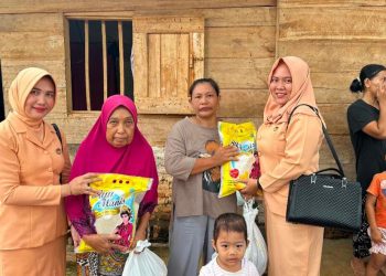 Lapas Kls II A Kotabumi, Dharma Wanita Gelar Bakti Sosial