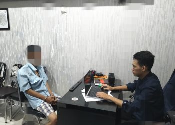 Tekab 308 Presisi Polres Lampung Utara Tangkap Pelaku Pencurian Di Toko Roti