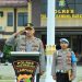 Polres Tubaba Melaksanakan Apel Gelar Pasukan Operasi Keselamatan Krakatau 2025