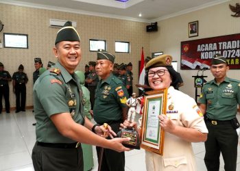 Dandim Boyolali Beri Apresiasi Kepada Prajurit Yang Purna Tugas