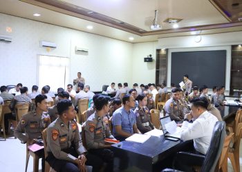 Tim Itwil III Itwasum Polri Sambangi Polres Lampung Utara, Lakukan Audit PNBP dan BLU