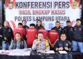 Kapolres Lampura Rilis Ungkap Kasus Pencurian Mobil dan Pemerkosaan
