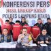 Kapolres Lampura Rilis Ungkap Kasus Pencurian Mobil dan Pemerkosaan