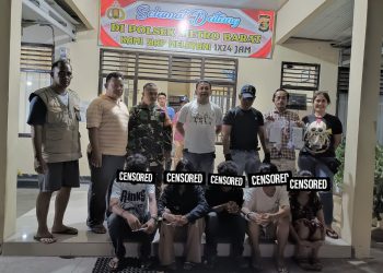 Polsek Metro Barat Gerebek Kosan, Lima Orang Diamankan Terkait Pengedaran Narkoba Jenis Sinte