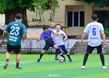 Bhayangkara FC Polda Lampung Gelar Liga Minisoccer Amal di Bulan Ramadan