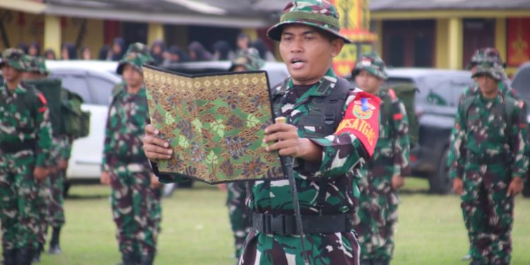 Upacara TMMD Resmi Di Buka ke-123 Kodim 0412/LU TA. 2025 di Desa Subik