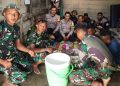 Rasa duka mendalam, menyelimuti sukacita Bangun hunian baru bersama Satgas TMMD ke 123 Kodim 0412/LU.