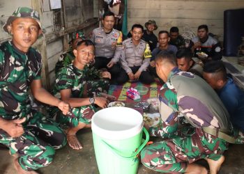 Rasa duka mendalam, menyelimuti sukacita Bangun hunian baru bersama Satgas TMMD ke 123 Kodim 0412/LU.