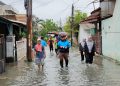 Sigap Tangani Banjir, Dinas PU Pemkot Bandar Lampung Kerja Keras Hingga Dini Hari