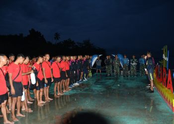 Wujud Militansi Prajurit”AJABRA”Pada Tradisi Renang Kelagian Lampung