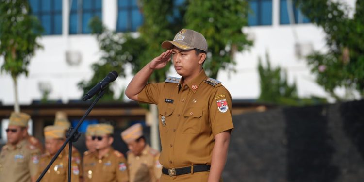 Pimpin Apel Perdana Paska Dilantik, Wakil Bupati Mesuji Beri Ultimatum Para Pejabat