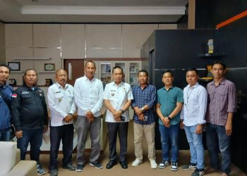 PJ. SEKDA Tulang Bawang Barat Terima Audiensi Organisasi Komite Wartawan Indonesia Perjuangan (KWIP)