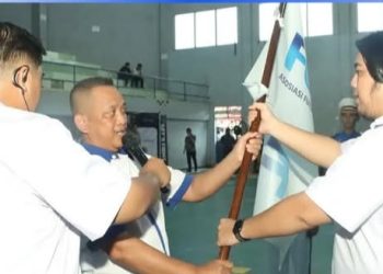 Pj. Bupati Lampung Utara Hadiri Pembukaan Turnamen Futsal AFK Bupati Cup 2025