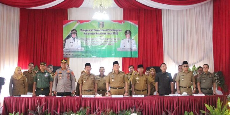 Wakil Bupati Lamtim Sambutan Musrenbang 2025