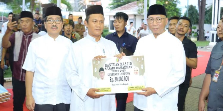 Bupati Lampung Utara Terima Kunjungan Gubernur Lampung Dalam Safari Ramadhan