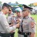 Polres Tulang Bawang Gelar Upacara Sertijab Satu Kasat dan Dua Kapolsek, Berikut Daftar Namanya