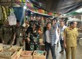 Polres Muba Lakukan Monitoring Harga dan Ketersediaan Bahan Pokok
