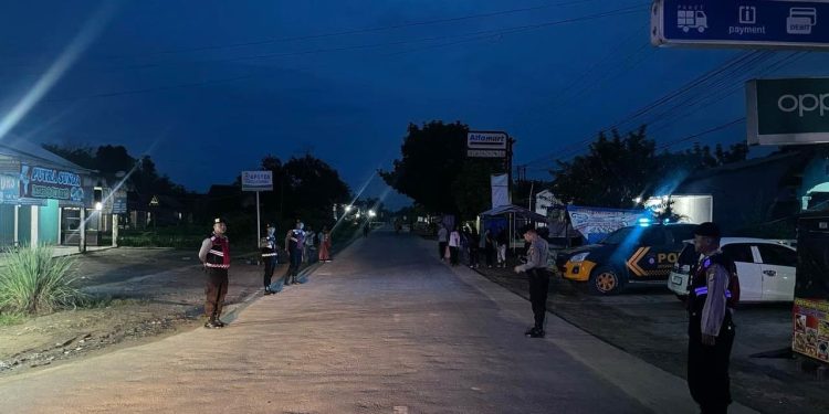 Cegah Balap Liar, Samapta Polres Tulang Bawang Gelar Patroli Sahur di Dua Lokasi Berbeda