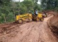 Alat Berat diterjunkan TMMD ke 123 Kodim 0412/LU di Desa Subik