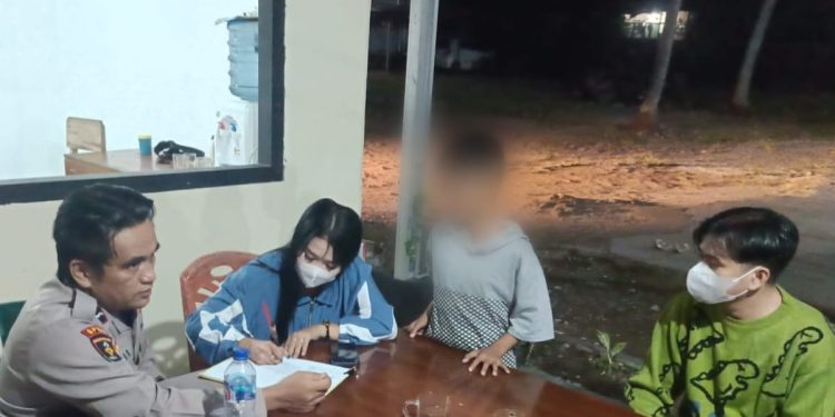 Polsek Kota Agung Amankan Dua Anak Terlibat Perang Sarung