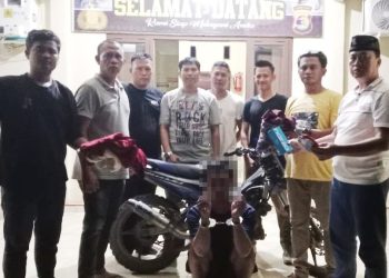 Polsek Gedung Aji Tangkap Pelaku Curat Emas Yang Merupakan Residivis