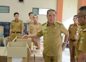 Pastikan Disiplin ASN Bupati Tanggamus Sidak Sejumlah OPD