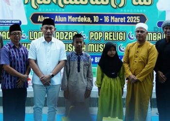 Wali Kota Rachmat Hidayat  Tutup Festival Ramadhan Fair 2025 di Alun-Alun Merdeka Lubuklinggau