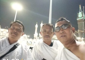 Nurdin Habim, S.E., S.H., M.H : ” Jamaah Haji Asal Lampung Utara Sudah Tiba di Mekkah”