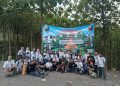 Potong Tumpeng Meriahkan Hari Jadi Ke-3 Pendaki Nafas Tua Lampung Raya