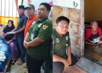 Peratin Pekon Gunung Kemala, Krui Salurkan BLT-DD Tahap 1