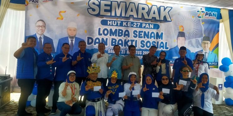 Milad PAN Ke-27 di Lampung Utara, Sederhana Namun Meriah !