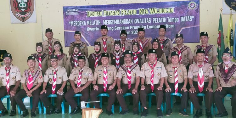 Kwarcab Lampung Utara Menggelar Pitaran Bagi Pelatih Pramuka Berkompeten