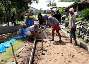 Pekon Suka Marga Tingkatkan Pembangunan Insfra Struktur