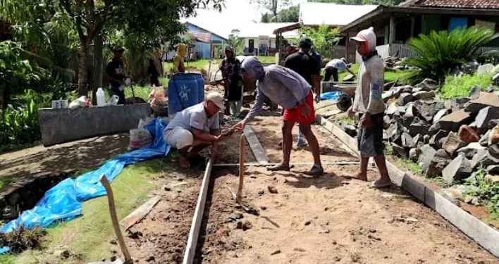 Pekon Suka Marga Tingkatkan Pembangunan Insfra Struktur