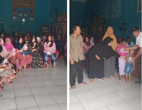 Peratin Pekon Bandar Pugung Lemong, Salurkan BLT-DD Tahun 2025