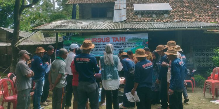 Hadapi Tantangan Pertanian Modern, Dinas TPH Lampura Adakan SLT Berkelanjutan Bagi Petani