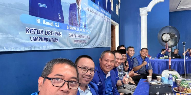 H.Hamidi Terpilih Kembali Untuk Menahkodai DPD PAN Lampung Utara