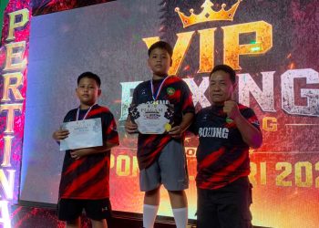 Wildan Al Gifari, Siswa SD N 3 Tanjung Iman Raih Medali Emas Olahraga Tinju
