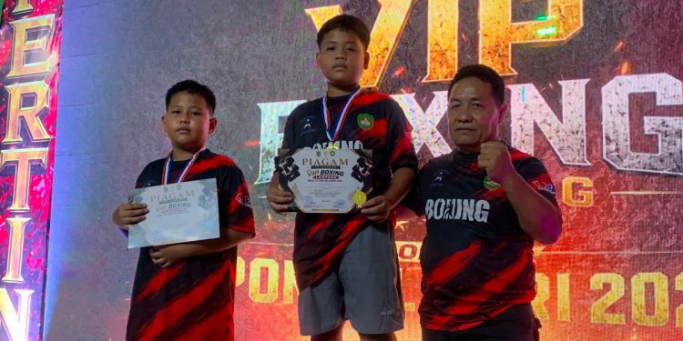 Wildan Al Gifari, Siswa SD N 3 Tanjung Iman Raih Medali Emas Olahraga Tinju