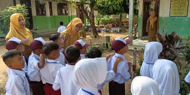 SD Negeri 3 Tanjung Iman Sambut Siswa Baru Melalui MPLS Ramah Anak