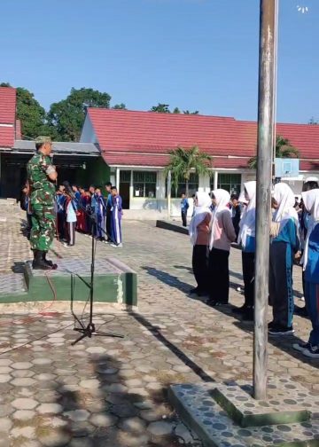 Koramil dan Puskesmas 2  Bekali MPLS Siswa Baru SMAN 4 Kedisiplinan dan Kesehatan