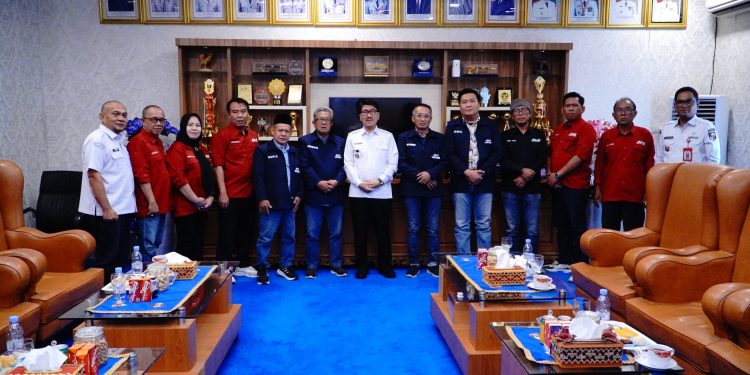 Hamartoni Ahadis Ajak JMSI Bersinergi Membangun Lampung Utara Melalui Pemberitaan