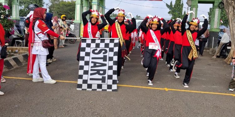 SD Negeri 3 Tanjung Iman Raih Juara Harapan II Lomba Gerak Jalan SD Se- Lampung Utara