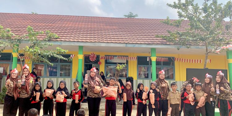 Peringati HUT Ke-81 RI, SD Negeri 3 Tanjung Iman Gelar Berbagai Perlombaan