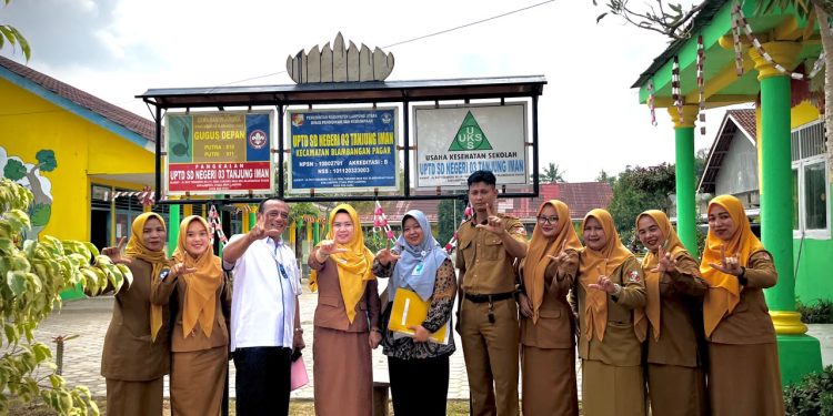 BPMP Lampung Monitoring dan Evaluasi PID di SD Negeri 3 Tanjung Iman