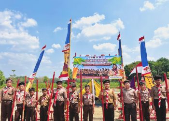 Gudep SD Negeri 3 Tanjung Iman Raih Juara 3 Perkemahan Tingkat Kwaran